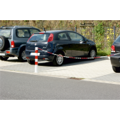 Barrier chain of steel | 10 m | unwelded, wire thickness 7 mm | galvanized and coated acc. to RAL color